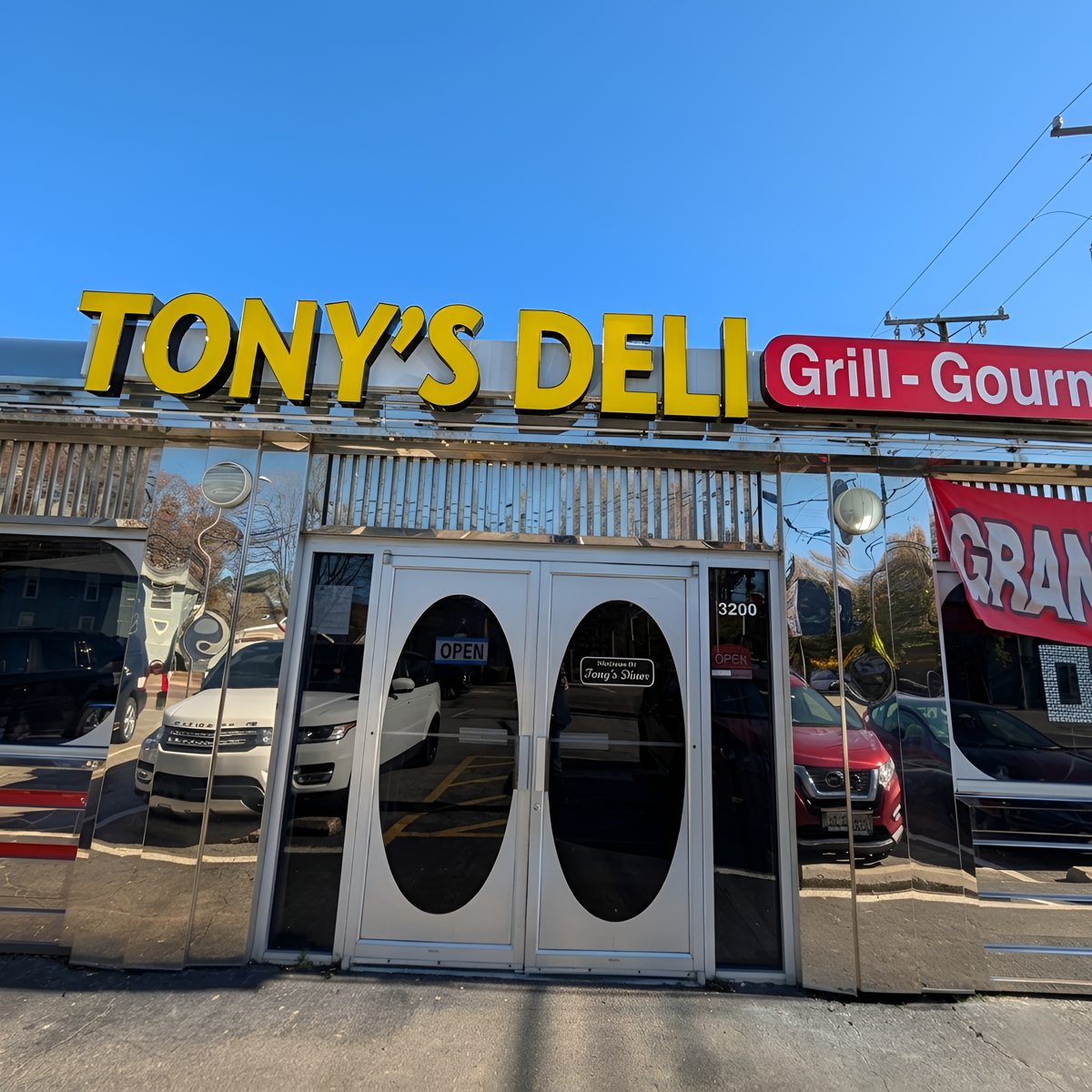 Welcome To Tony’s Deli And Diner